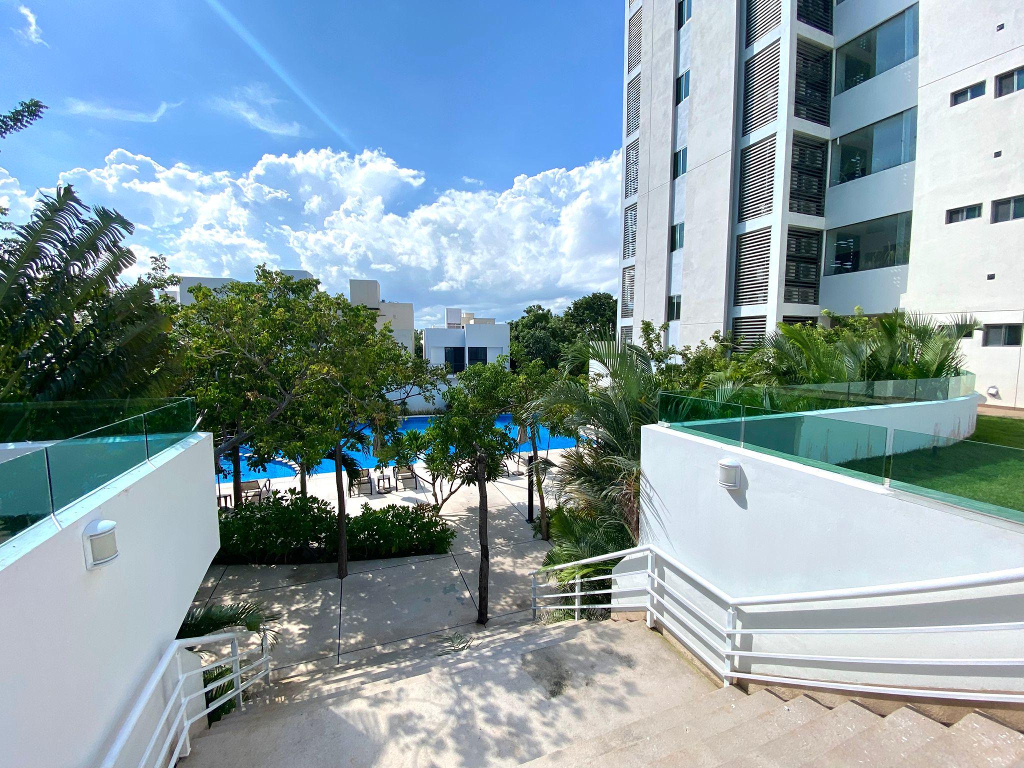 Departamento en Venta en H2O Aqua Residencial Cancún | 2 Recámaras con Terraza Privada