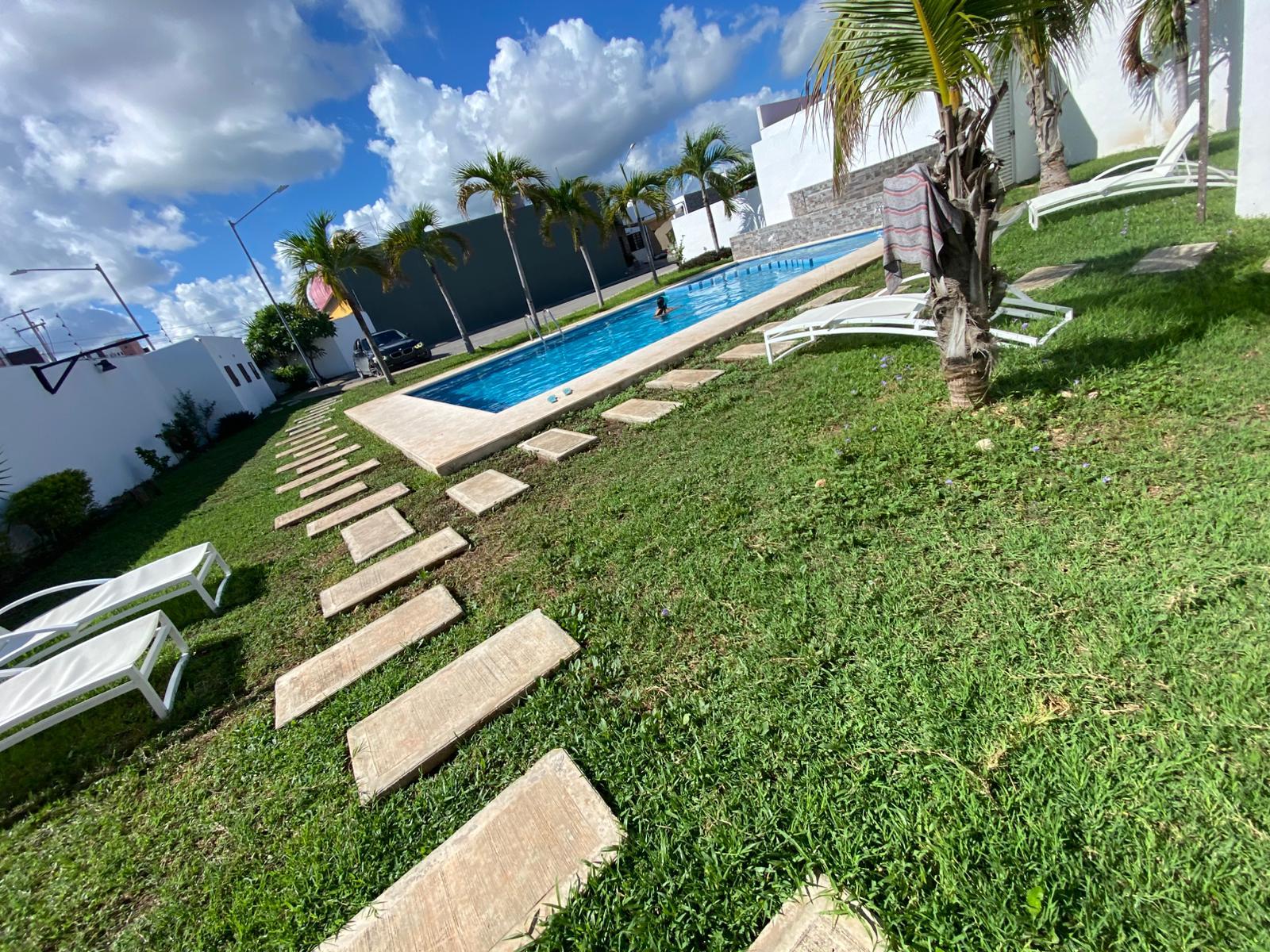 Casa de 1 Nivel en Renta en Delicias del Sur 1, Cancún – 2 Recámaras, Alberca y Seguridad 24/7