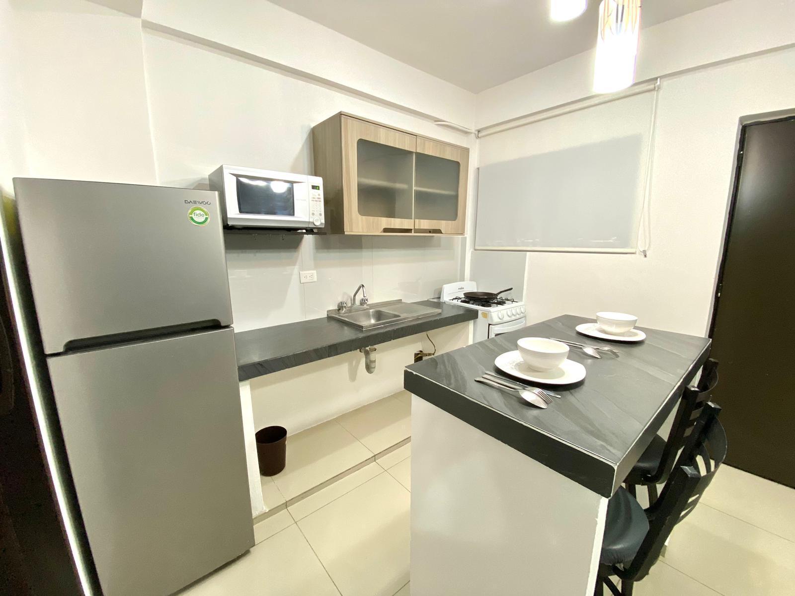 Condo Equipado en Renta en SM 503 Cancún – 1 Recámara con Albercas, Rooftop y Servicios Incluidos