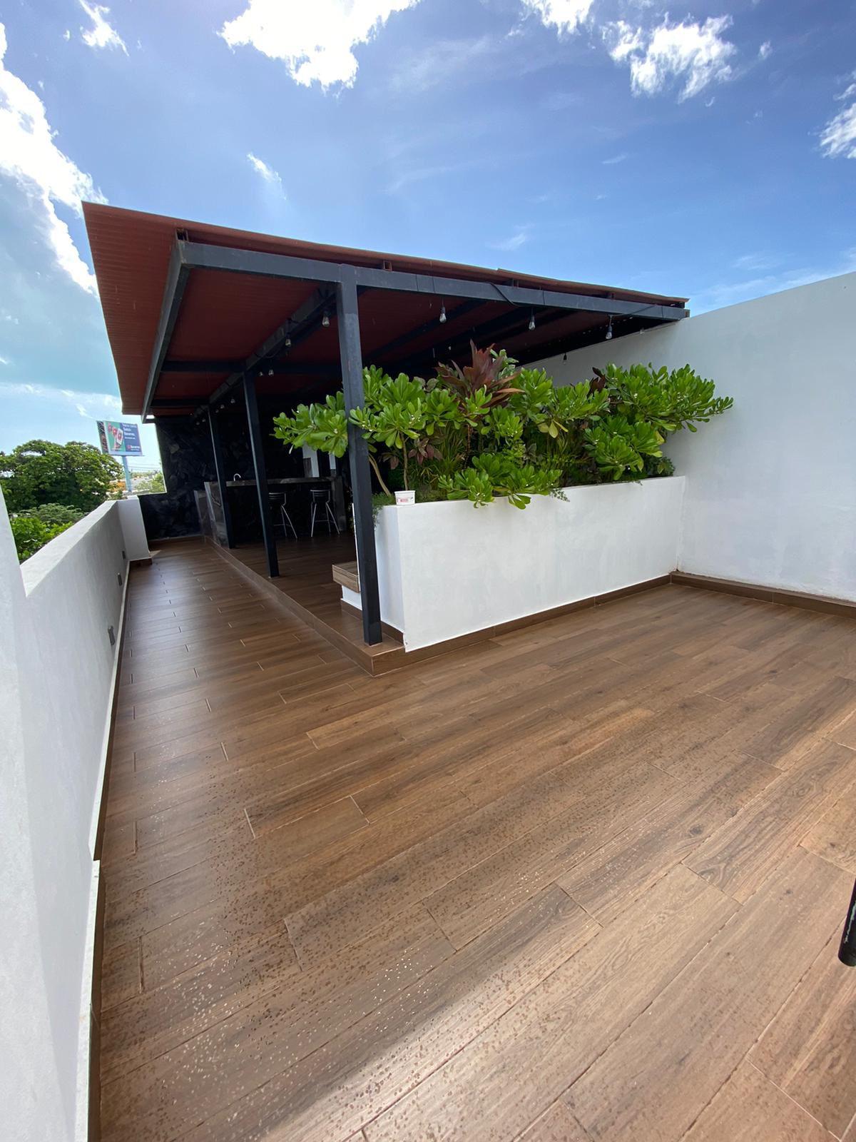 Estudio Amueblado en Renta en Donceles, Cancún – Terraza Privada y Alberca