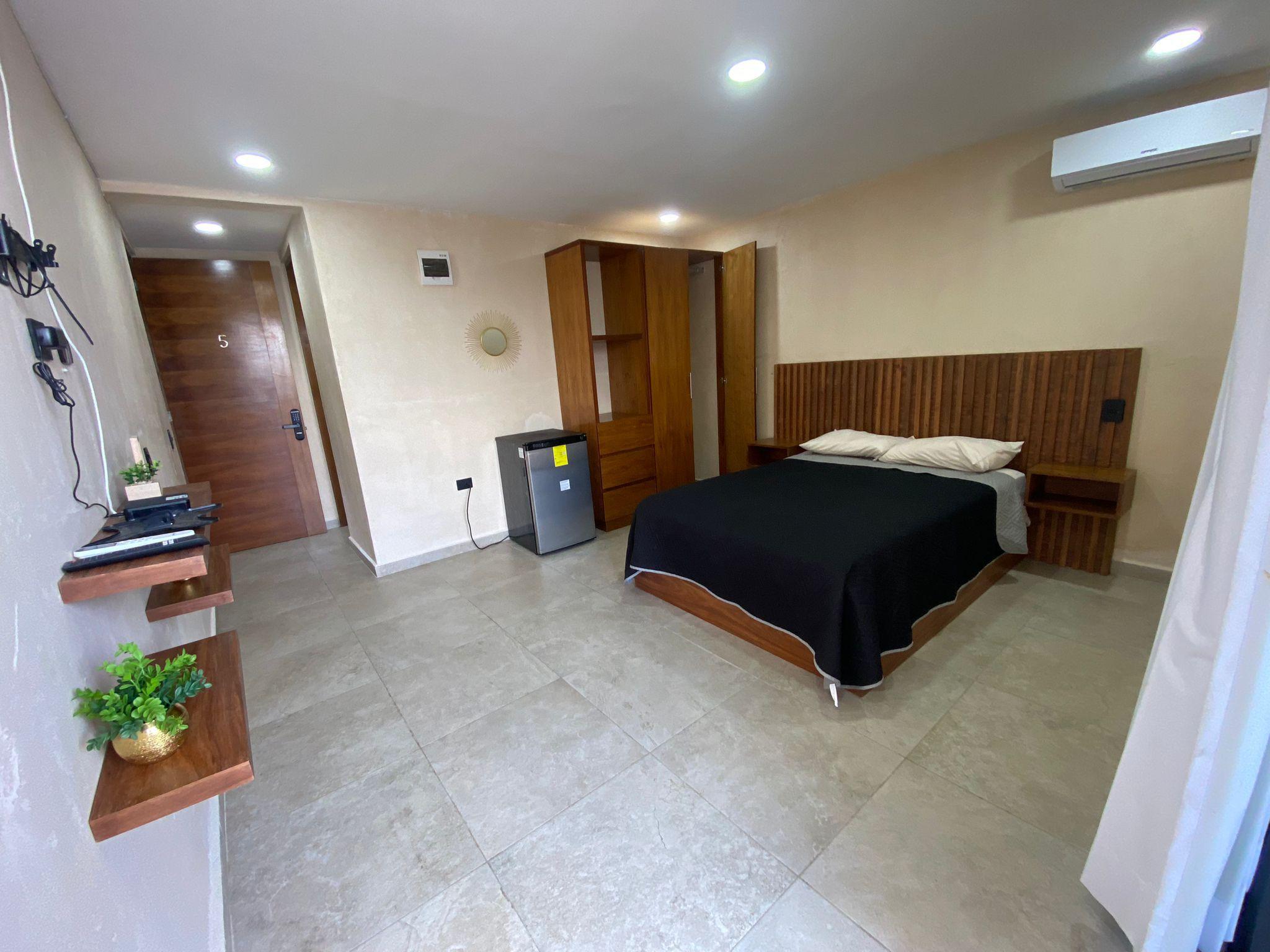 Estudio Amueblado en Renta en Donceles, Cancún – Terraza Privada y Alberca